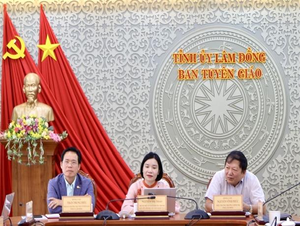 Tăng cường phối hợp giữa Tỉnh ủy Lâm Đồng với Học viện Chính trị khu vực II trong công tác bảo vệ nền tảng tư tưởng của Đảng