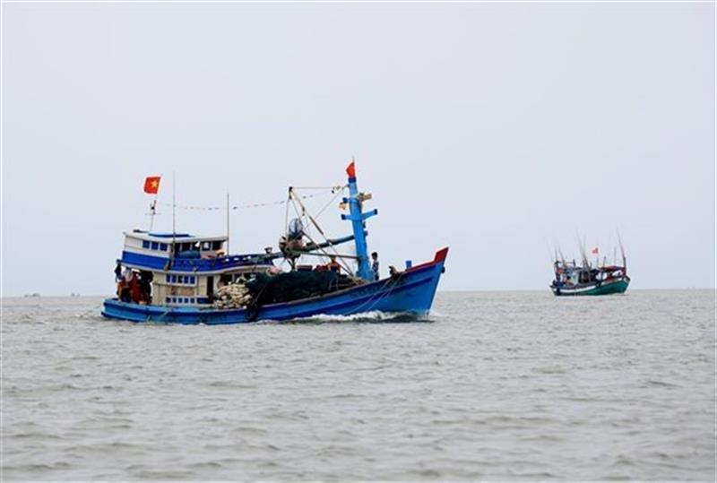 Tàu cá của ngư dân Việt Nam.
