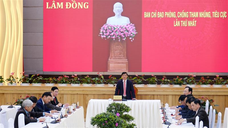 Từ sự vào cuộc quyết liệt của Ban Chỉ đạo cấp tỉnh, công tác phòng, chống tham nhũng ở Lâm Đồng đã có nhiều chuyển biến tích cực.