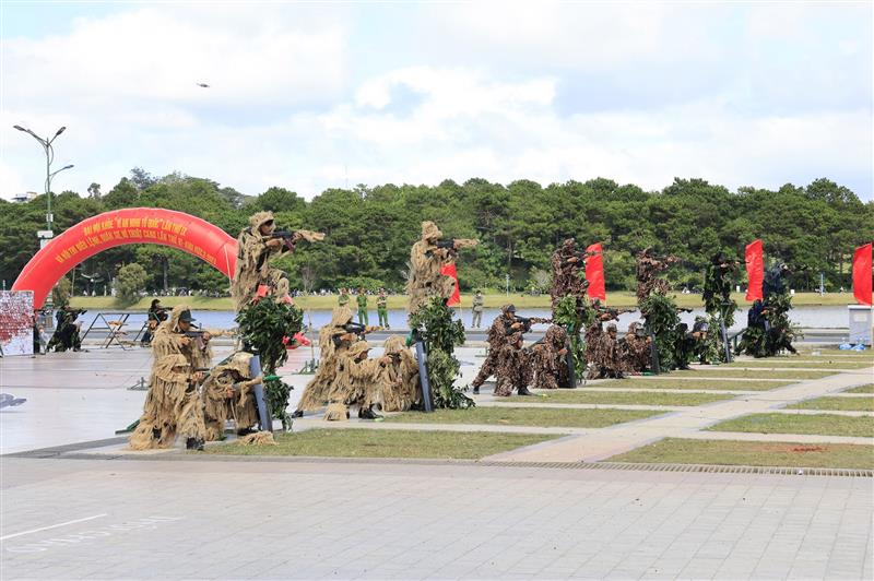 Tình huống giả định chống tội phạm khủng bố, tội phạm đặc biệt nguy hiểm