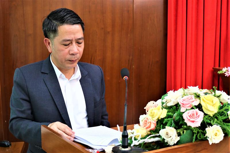 Ông Ngô Văn Ninh - Người phát ngôn của UBND tỉnh