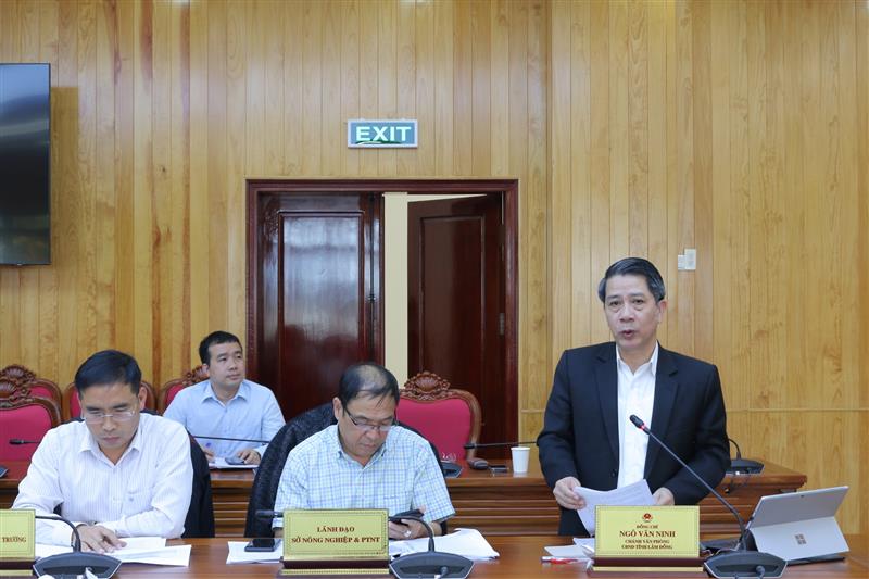 Ông Ngô Văn Ninh – Người phát ngôn của UBND tỉnh thông tin tình hình kinh tế - xã hội, quốc phòng, an ninh tháng 9 và 9 tháng đầu năm 2023; nhiệm vụ, giải pháp tháng 10/2023.