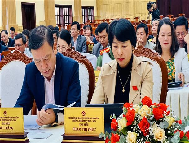 HĐND tỉnh Lâm Đồng khoá X thông qua 6 nghị quyết quan trọng