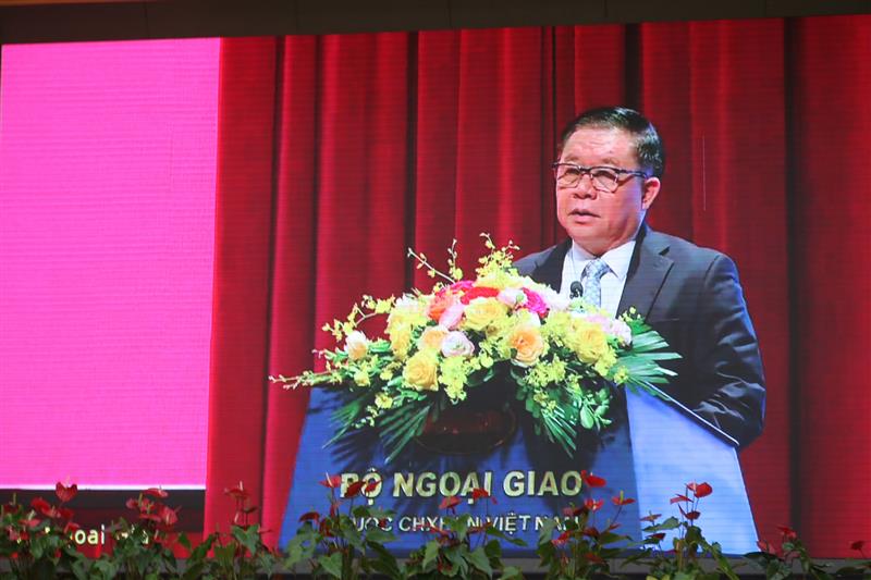 Đồng chí Nguyễn Trọng Nghĩa - Bí thư Trung ương Đảng, Trưởng Ban Tuyên giáo Trung ương, Trưởng Ban Chỉ đạo Công tác TTĐN Trung ương kết luận hội nghị.
