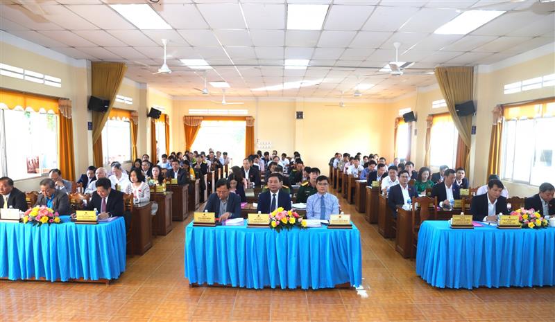 Quang cảnh Kỳ họp thứ 13 HĐND TP Bảo Lộc khóa VI.