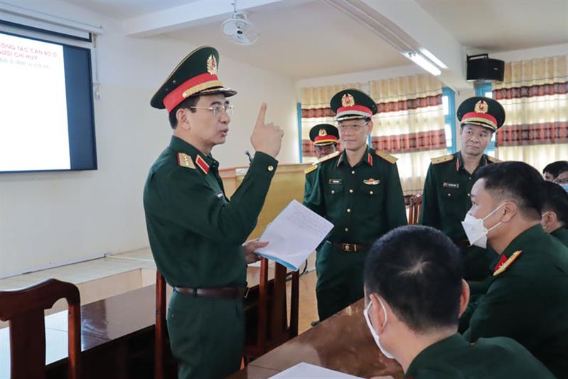 Thực hiện hiệu quả hơn nữa Chỉ thị 05 là một trong những chỉ đạo của Đại tướng Phan Văn Giang, Ủy viên Bộ Chính trị, Bộ trưởng Bộ Quốc phòng trong chuyến thăm và làm việc tại Học viện Lục quân trong tháng 4 vừa qua