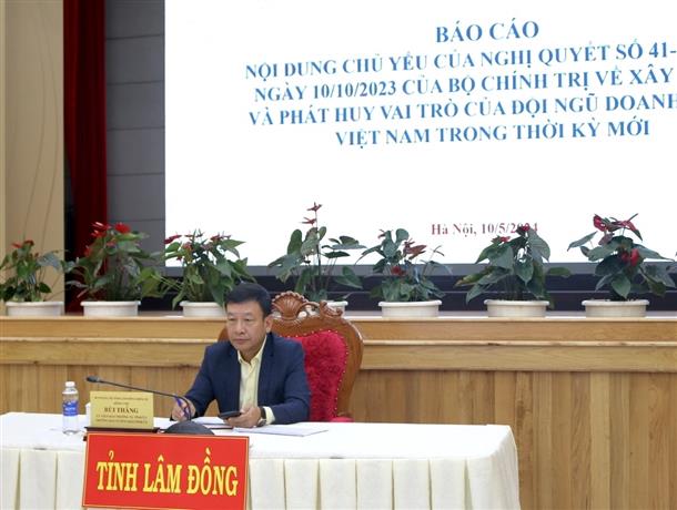 Phát huy vai trò của đội ngũ doanh nhân Việt Nam trong thời kỳ mới ​​
