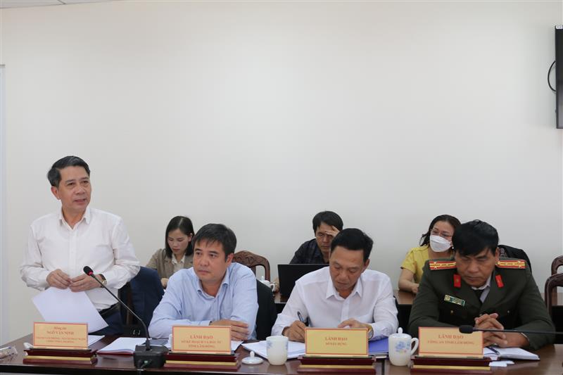 Ông Ngô Văn Ninh – Người phát ngôn của UBND tỉnh thông tin về tình hình kinh tế - xã hội, quốc phòng, an ninh tháng 2, nhiệm vụ và giải pháp tháng 3 năm 2024.