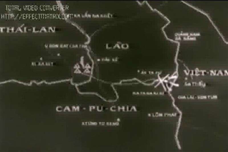 Kế hoạch xâm nhập vào Việt Nam của các đối tượng khủng bố Việt Tân. Ảnh cắt từ phim tư liệu (Bộ Công an).